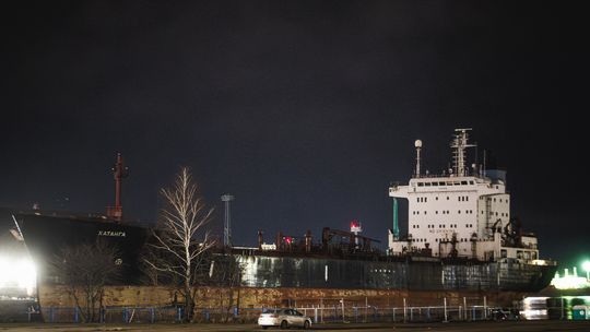 Rosyjski Tankowiec Khatanga wkrótce opuści Port Gdynia