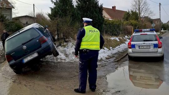 pojazd kierowcy, który uciekał przed radiowozem, Słupsk