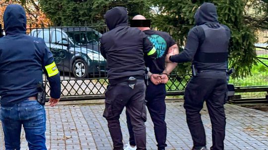 zatrzymanie członka grupy przestępczej