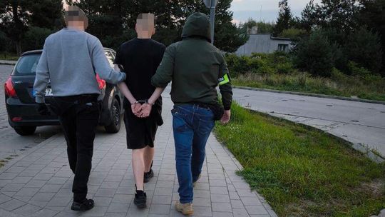 zatrzymanie sprawcy rozboju w Gdyni