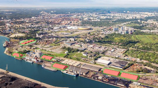 terminal zbożowy po przebudowie, Port Gdańsk