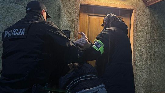 zatrzymanie podejrzanego o zabójstwo w Ustce