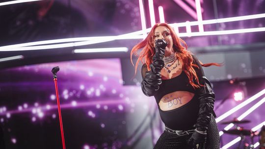 "Ruda" z Red Lips zdradziła na festiwalu w Sopocie płeć swojego dziecka