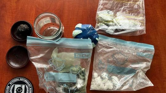 Rumia: W mieszkaniu miał amfetaminę, haszysz i plantację marihuany