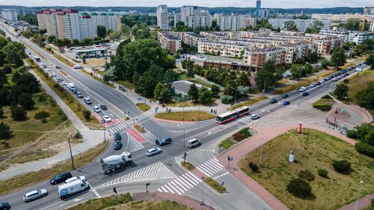 Rusza przebudowa skrzyżowania ul. Czarny Dwór i al. Jana Pawła II. Będą zmiany w ruchu
