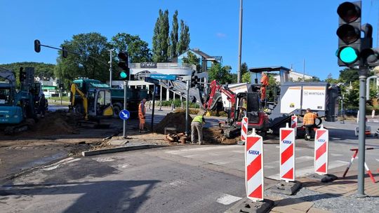 remont alei Niepodległości w Sopocie