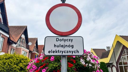 zakaz ruchu dla hulajnów eletrycznych