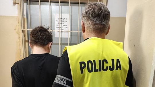 Samochód w rowie i 63 gramy narkotyków. Zatrzymanie 22-latka pod Gniewem