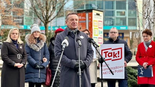 konferencja Ruchu Samorządowego „Tak! dla Polski” ws. KPO, Leszek Bonna, Sopot