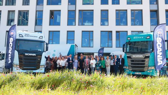 Scania otwiera europejskie centrum wiedzy w Gdańsku