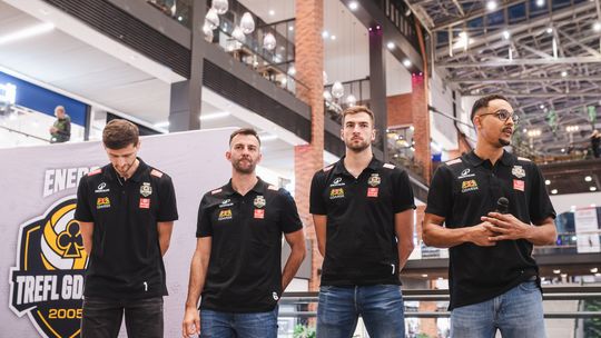 Siatkarze Energi Trefla Gdańsk zaprezentowali się w Forum przed startem sezonu