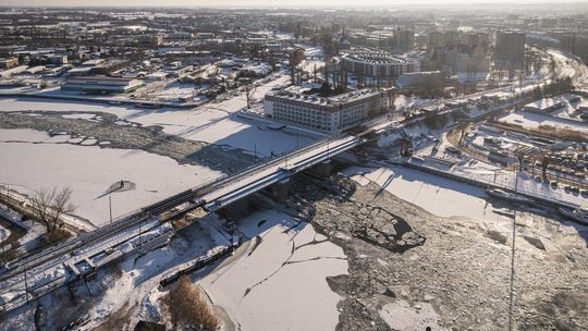 Silne mrozy wstrzymują cześć inwestycji w Gdańsku. Prace czasowo przerwane