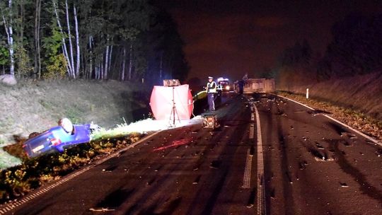 Siwiałka: Tragiczny wypadek. Nie żyje jedna osoba, dwie zostały rane