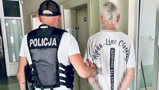 mężczyzna zatrzymany w Słupsku do odbycia kary 500 dni więzienia