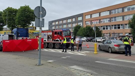 potrącenie na przejściu dla pieszych, Lębork