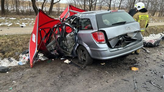 śmiertelny wypadek pod Łebą