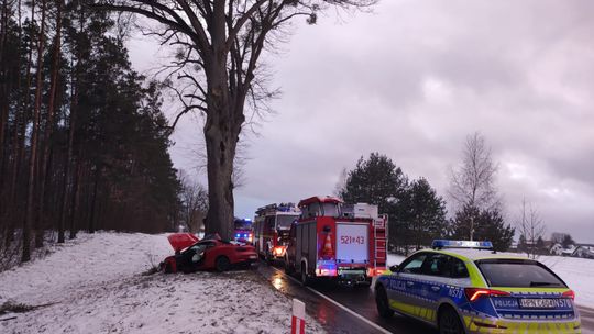 śmiertelny wypadek w Dąbrowie