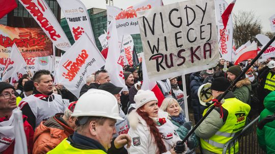 Solidarność, Zielony Ład, protest w Gdańsku