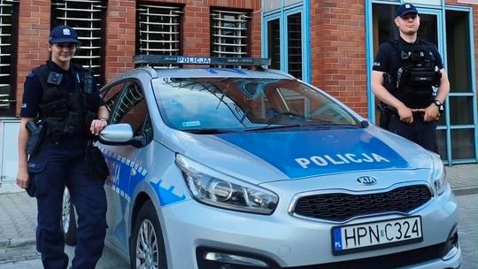 policjanci z Sopotu, którzy uratowali 4-latka