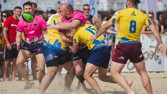 Sopot Beach Rugby 2024, czyli widowiskowe granie na plaży
