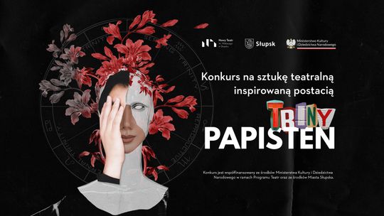 Spektakl o spalonej na stosie Trinie Papisten na scenie w Słupsku