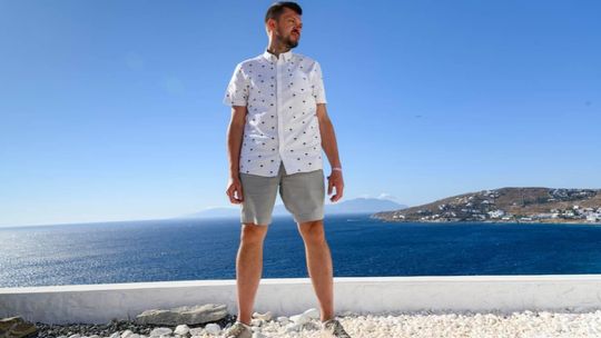 spodenki męskie, zdjęcie ilustracyjne