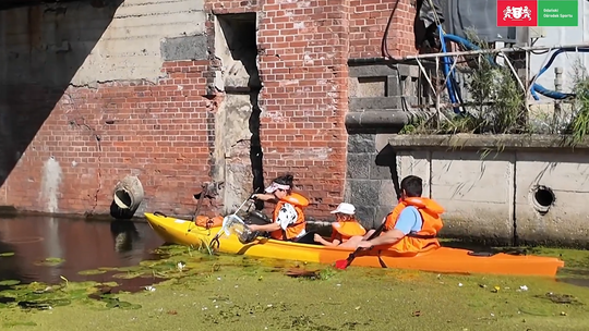 Sprzątali Motławę z kajaków. W trzy miesiące zebrali 200 kg odpadów