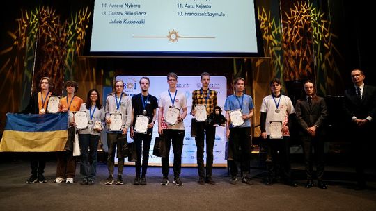 Srebrny medal na olimpiadzie informatycznej dla ucznia z gdyńskiej trójki