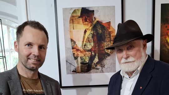 Stefan Chwin zamknięty w skrzydłach motyla. Wernisaż w Domu Zarazy