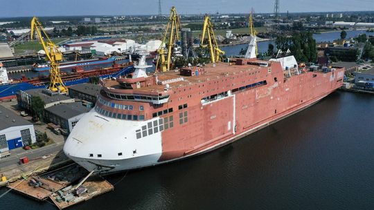 NB 101, nowoczesny prom Ro-Pax z Gdańskiej Stoczni Remontowej
