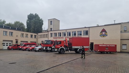 Strażacy z Pomorza wyruszyli z pomocą na tereny zagrożone powodzią