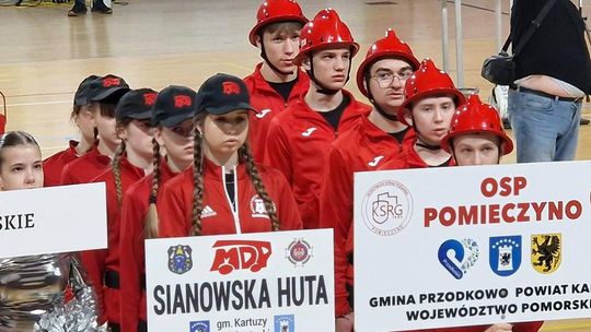Sukces młodych strażaków z Pomorza. OSP Pomieczyno na 4. miejscu w kraju