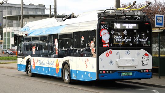 świąteczny trolejbus, Gdynia