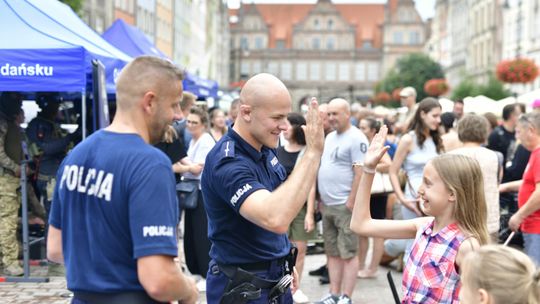 Święto Policji w Gdańsku. Festyn zainteresował mieszkańców i turystów