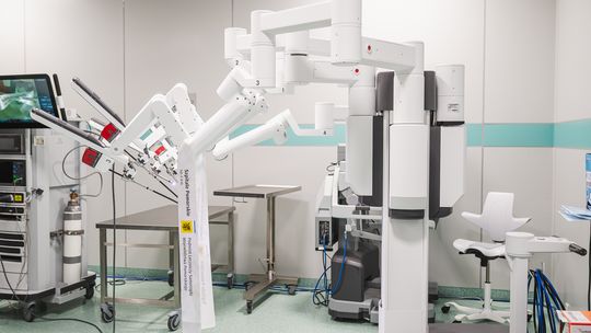 robot da Vinci w szpitalu w Wejherowie