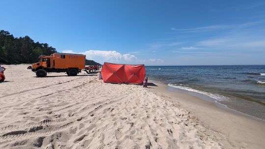 Tragedia na Mierzei Wiślanej! Mężczyzna utopił się w Bałtyku