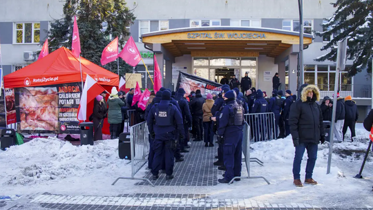 Szykuje się kolejny antyaborcyjny protest przed szpitalem na Zaspie