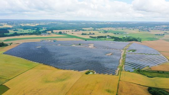 Ta wielka farma fotowoltaiczna na Kaszubach dostarczy prad do 20 tys. domów