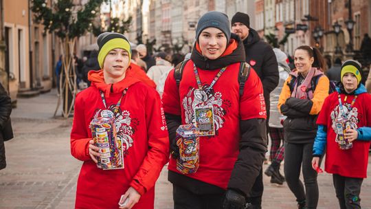 Tak Gdańsk gra razem z WOŚP. Ponad 1000 wolontariuszy na ulicach