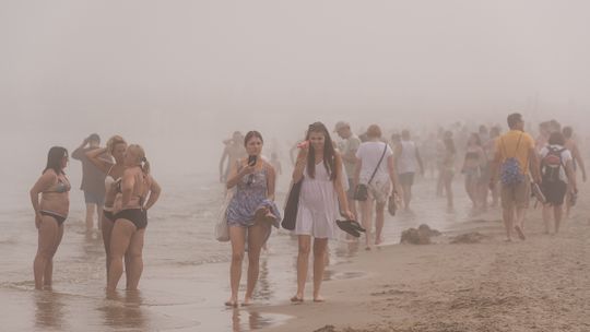 To Silent Hill? Nie, to Sopot! Mgła spowiła plaże kurortu. Wiemy, dlaczego!