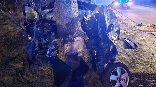 Tragiczny wypadek w Łubianie. Nie żyje 18-latek