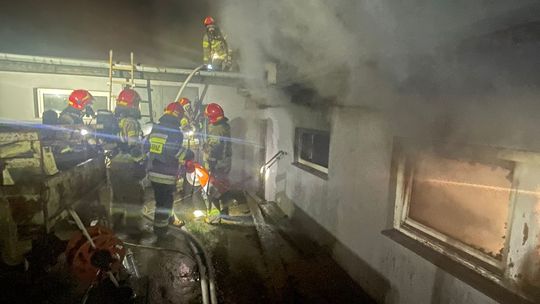 Tragiczny pożar w Gdańsku! Nie żyje jedna osoba
