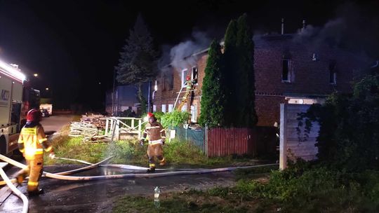 Pożar w Malborku. Strażacy znaleźli zwłoki w zgliszczach. Możliwe podpalenie