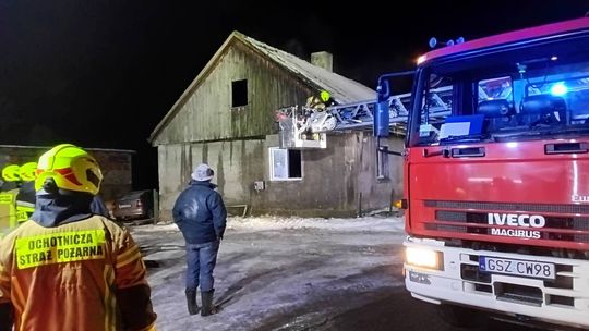 Tragiczny pożar w Starym Targu. Nie żyje mężczyzna