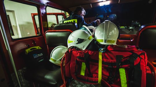 Tragiczny w skutkach pożar na terenie ROD w Gdańsku. Dwie ofiary śmiertelne, trzy osoby ranne