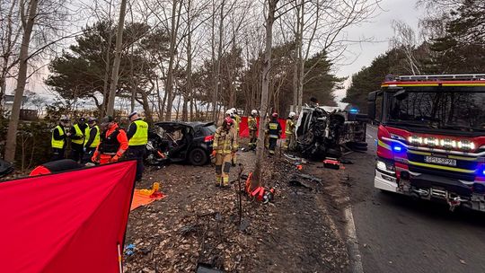 śmiertelny wypadek w Chałupach