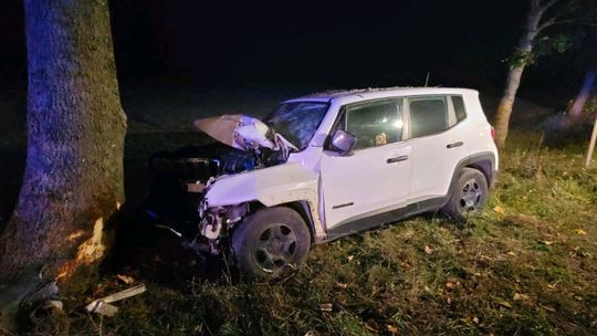 Tragiczny wypadek w Chlebówce na drodze krajowej 55, kierowca zginął na miejscu