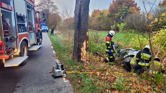 Tragiczny wypadek w Zelgoszczy. Nie żyje jedna osoba