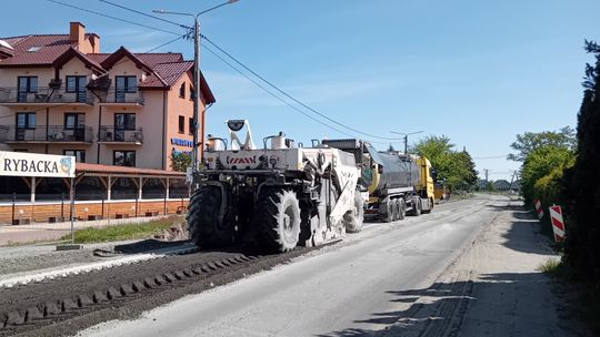 Trwają prace drogowe w Sztutowie i Kątach Rybackich