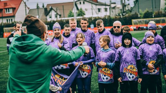 uczestnicy projektu Fotbol Plus